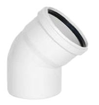 Dirsək PVC - 45°